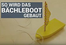 So wird das Bächleboot gebaut